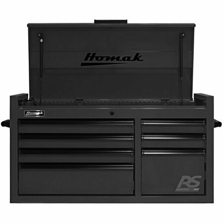 HOMAK RS Pro 41'' Black 7-Drawer Top Chest BK02004173 571BK02004173